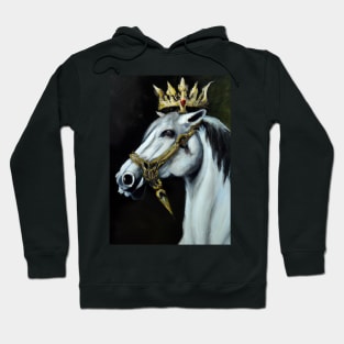 Horse with Crown Hoodie